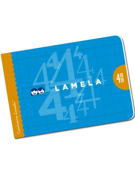 LIBRETA 4º APAISADO 30H 70G CUADROVIA 4MM